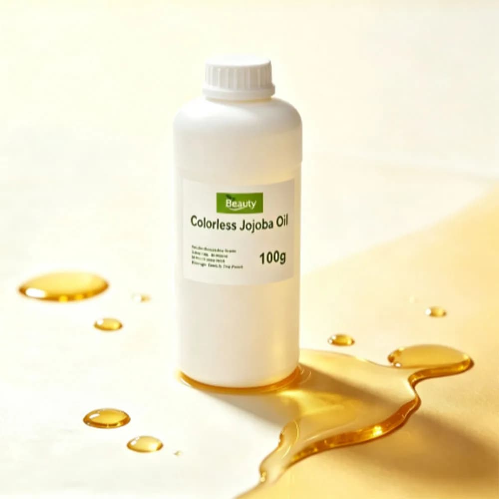 Hot Sell Pearl Makeup Cream Ingredient, Colorless Jojoba Oil, Moisturizing, Makeup Raw Material, High Quality