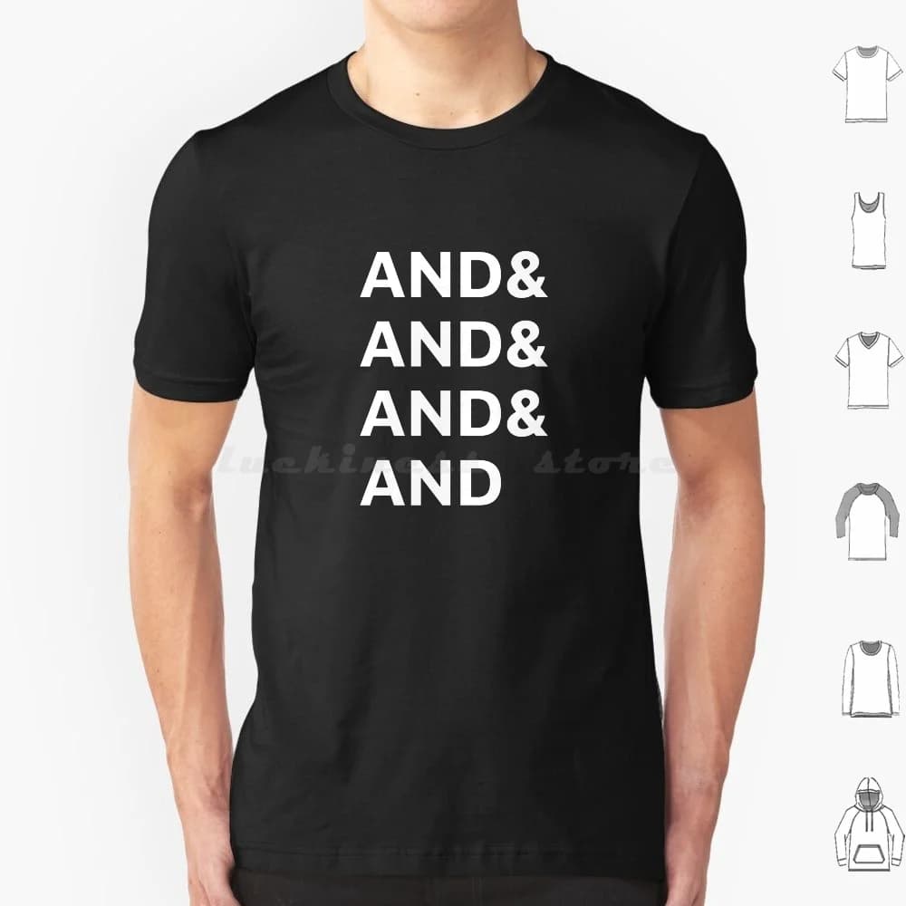 And & And Meme T Shirt Men Women Kids 6xl Pop Culture Friends Buffy The Office Parks And Rec Influencer Insta Instagram