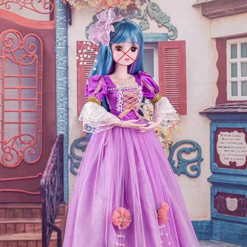 Nuovi vestiti per bambole BJD da 60CM 1/3 bambola moda abito da sposa accessori per bambole fai da te vestire bambola per regalo per bambini