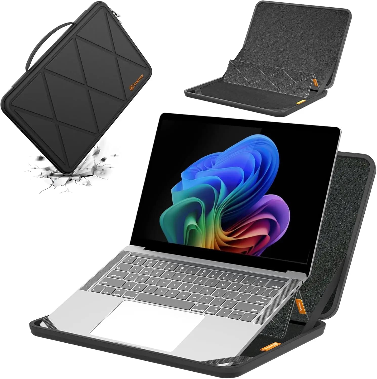 Custodia per laptop da 14 pollici, custodia protettiva antiurto per laptop con supporto per laptop 2 in 1 Lenovo Yoga 7 da 14 pollici