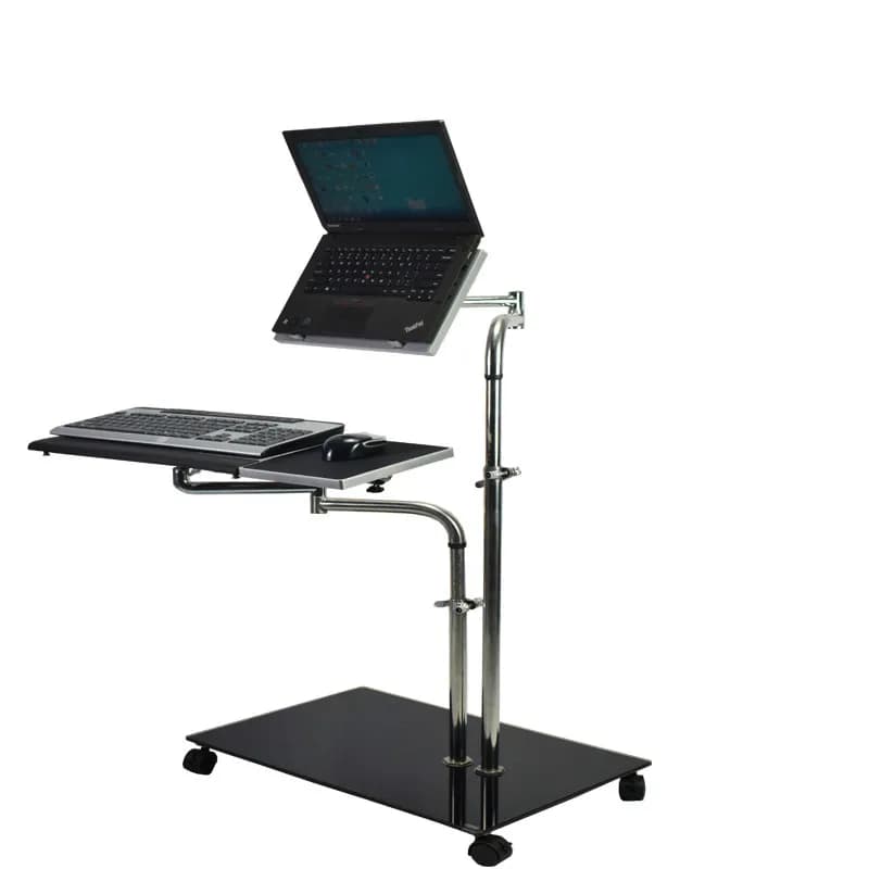 Support for moving laptop Computer monitor for adjustable sofa + Keyboard stand Swivel table for laptop Lapdesk