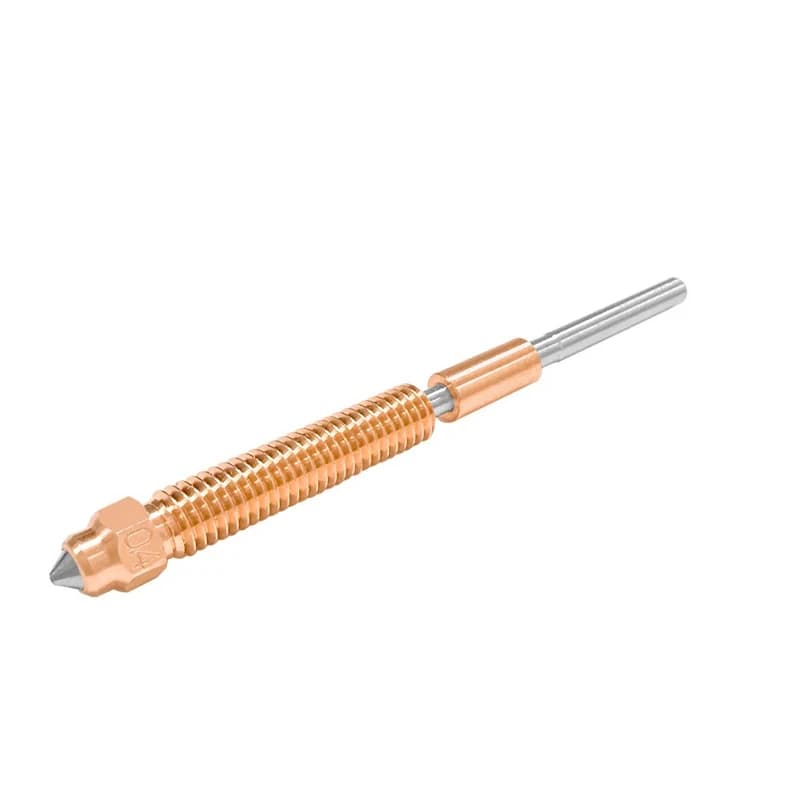 Assemblaggio Hotend K2/K2 Pro/K2 Plus/Hi con ugello in acciaio temprato da 0,4 mm, ricambio per accessori originali per stampanti 3D Creality