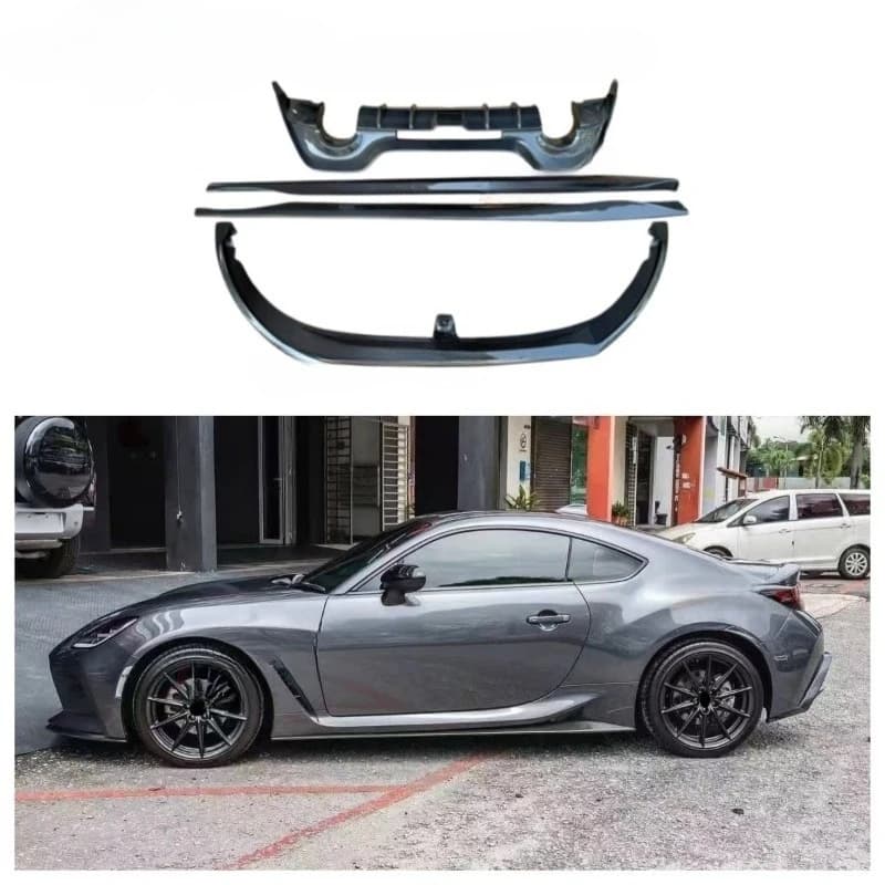 High Quality AG Style Real Carbon Fiber Body Kit Coupe 2021+ Front Lip Rear Diffuser Side Skirt