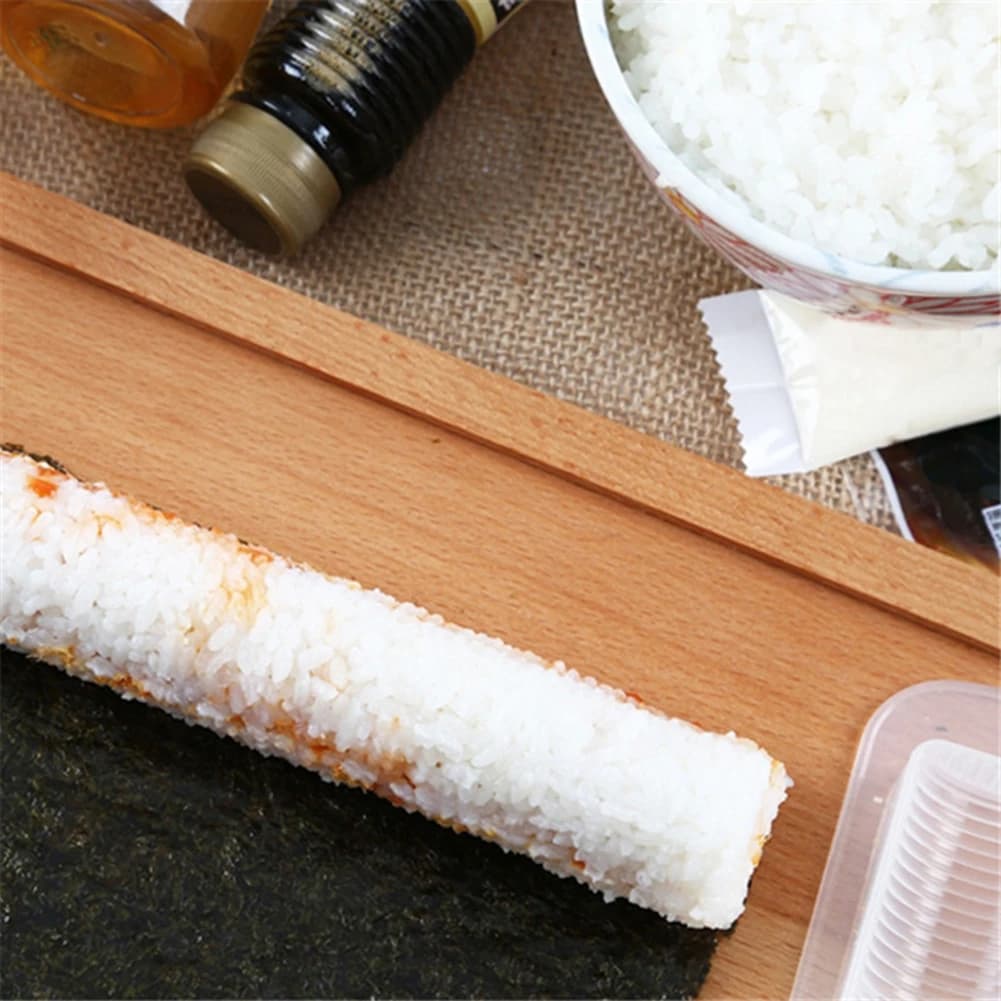 Set of 3 Prints for Sushi, Anti-Agents, to Prepare Japanese Sushi Made in Hand, White, Practical and Portable, Kitchen Tools