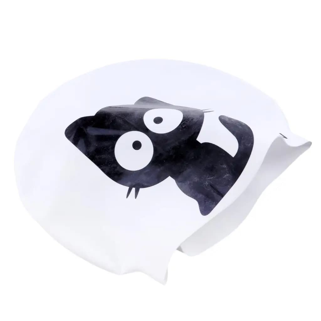 Cuffia da Nuoto in Silicone Impermeabile con Protezione per le Orecchie, Design Elegante a Tema Animale per Piscina e Doccia