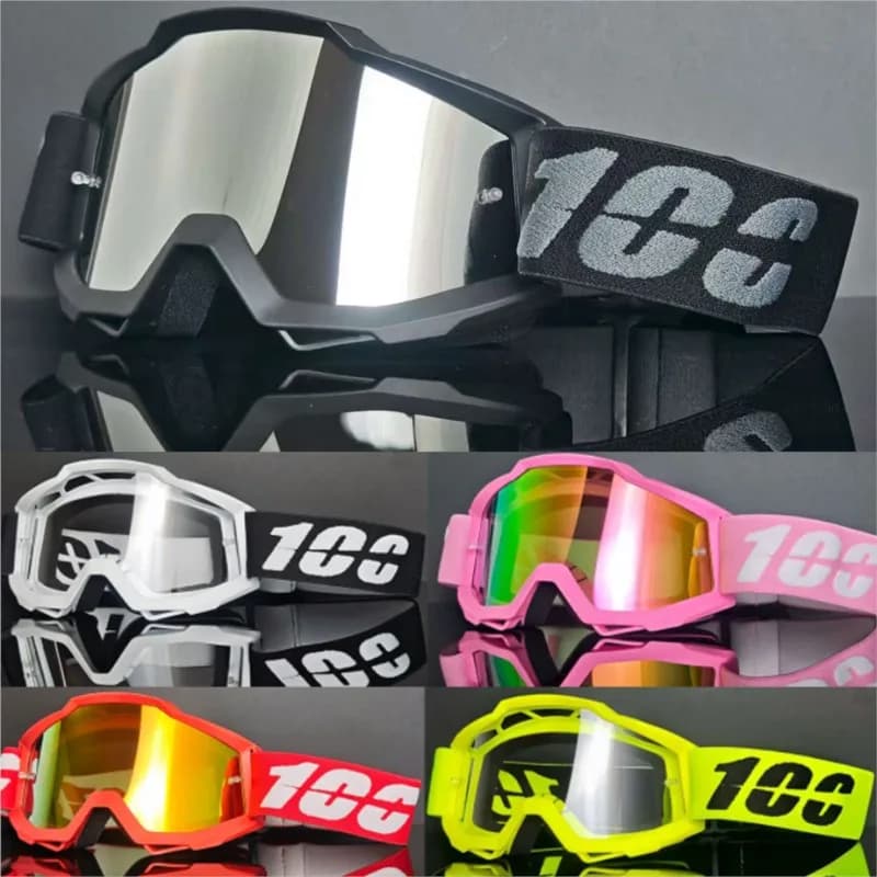Motocross MX Off-Road Anti Dust and Windproof glasses with PC lenses for Dirt Bike Race Helmet