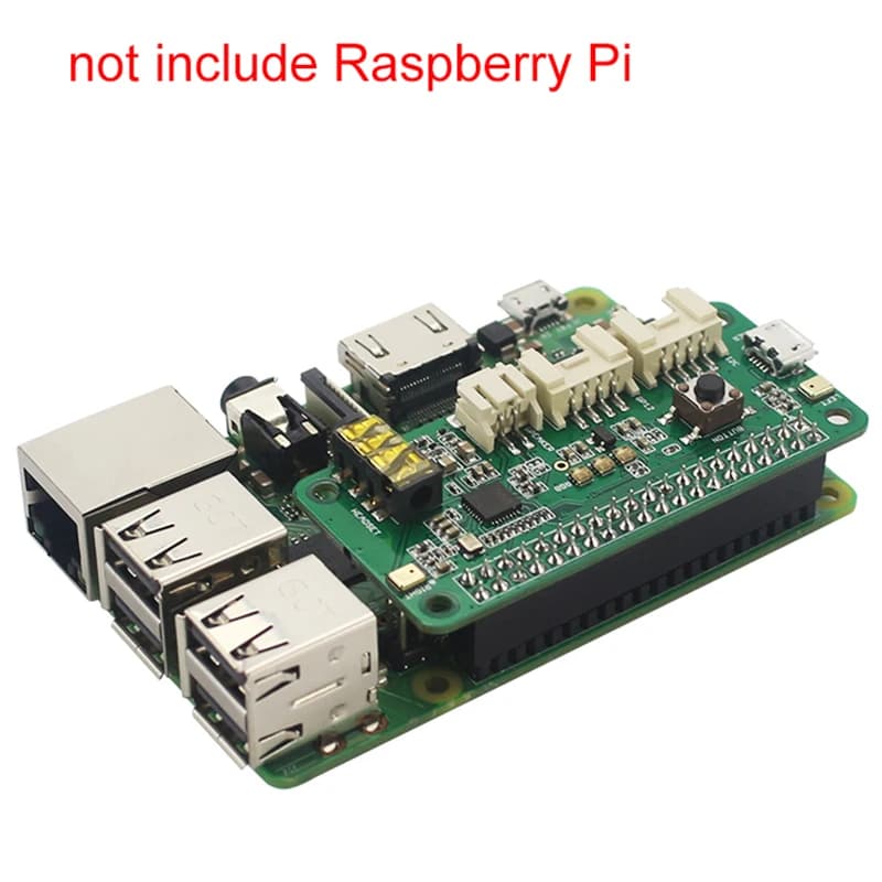 Respeaker 2-Mics Pi Hat For Raspberry Pi 4 Model B Voice Module Dual Microphone Array For Raspberry Pi Zero 3B Highly Recommende
