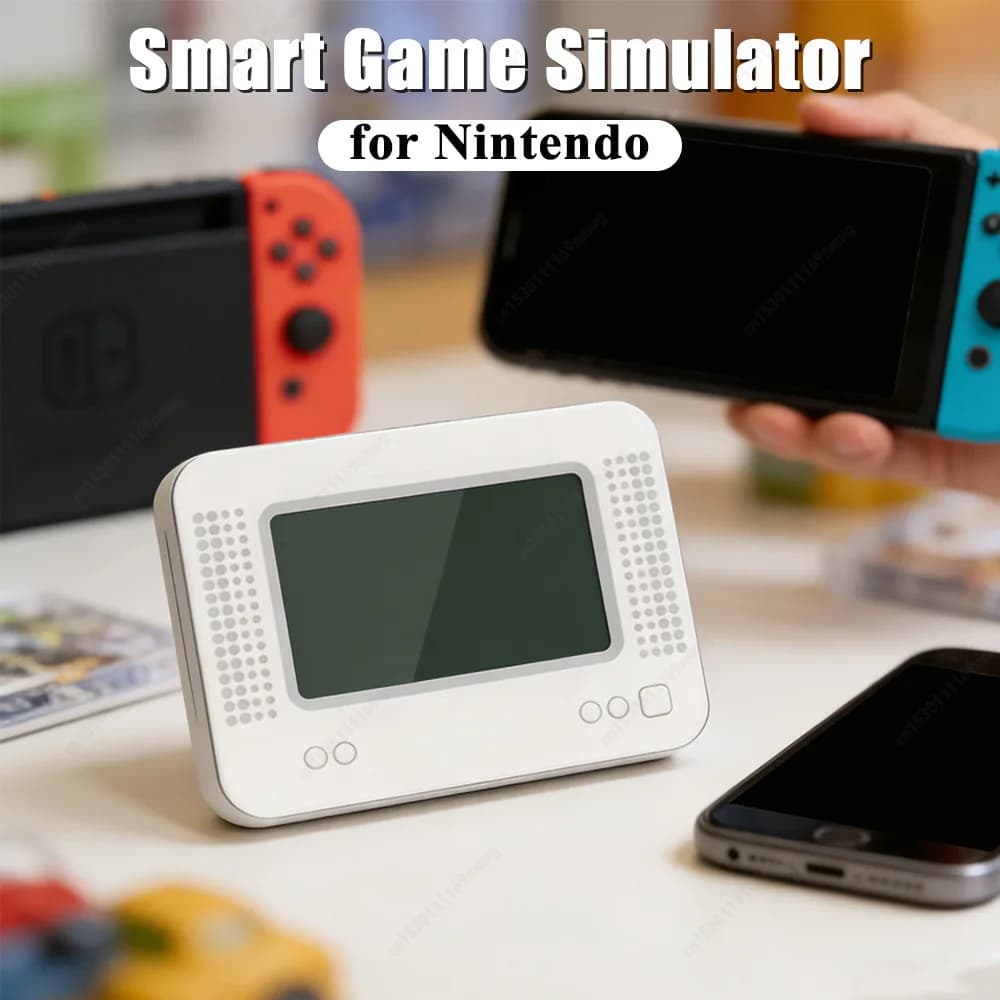 Scheda NFC Ricaricabile Pixl Infinite Leggera, Emulatore Intelligente per Tutti i Miibo, Accessori per Console di Gioco con Funzione di Scatto e Induzione