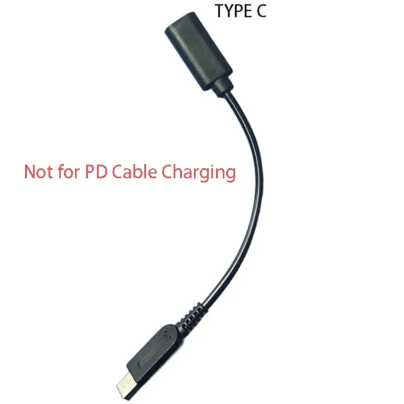 Cavo USB C per Controller 3DS NDSI, Cavo di Ricarica Tipo C per Console di Gioco Nintendo 3DS NDSI, Cavo di Alimentazione e Conversione