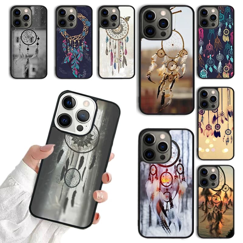 Dream Catcher Phone Case For iPhone 14 13 12 16Pro Max 15 Mini 11 Plus X XS Max XR Cover Shell coque