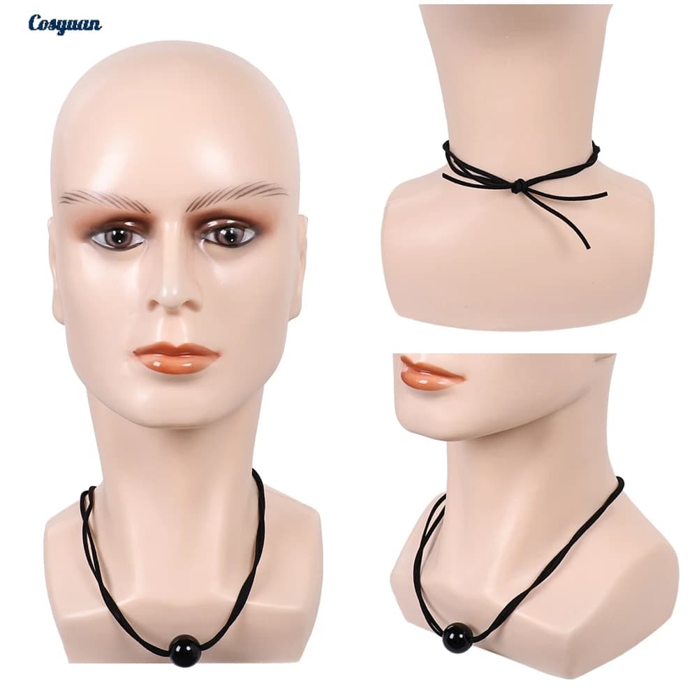 2025 TV Percy Percy Puntelli Collana nera Accessori Abiti per costumi Travestimento per feste Costume di Halloween Carnevale Puntelli per giochi di ruolo