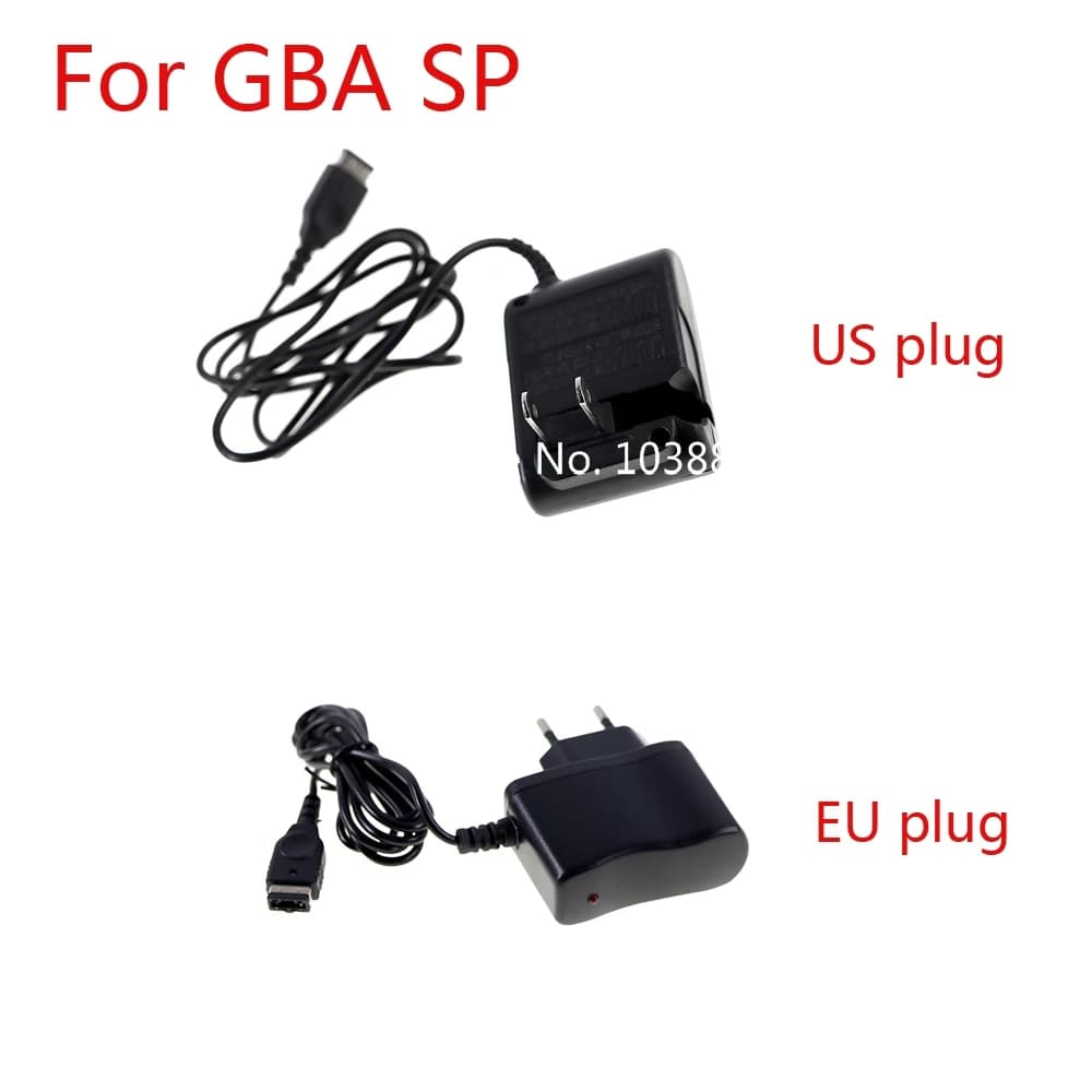 Adattatore CA per caricabatterie da viaggio da parete UE USA per Nintendo DS NDS GBA SP Gameboy Advance SP caricabatterie per GBA SP