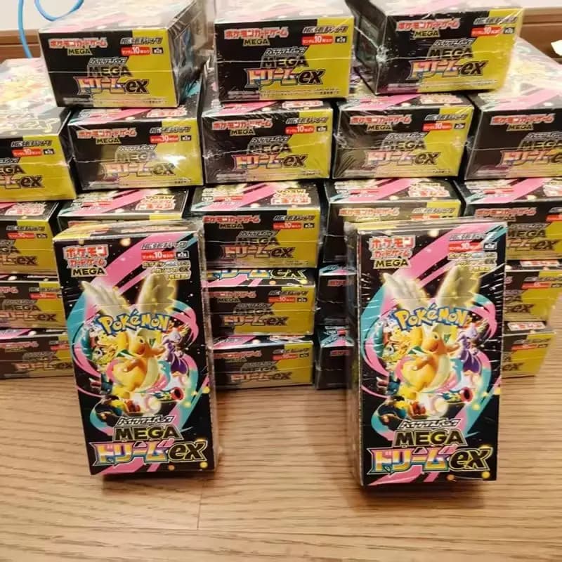 In Stock Pokemon TCG 2026 New M2a JP Edition Trading Collectible Cards Mega Dream EX Golden Box Booster Pack Birthday Gift Toys