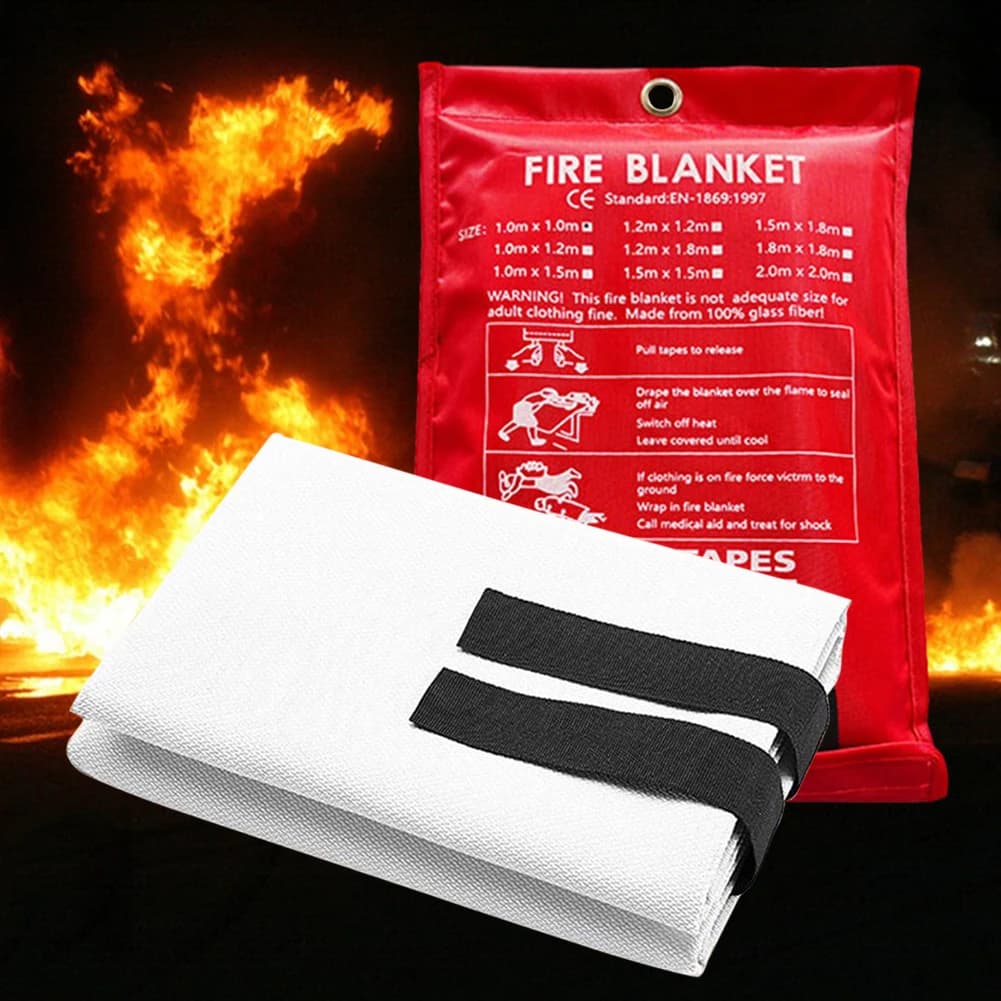 Coperta antincendio coperta antincendio di emergenza protezione ignifuga coperta ignifuga coperta antincendio per Surival di emergenza