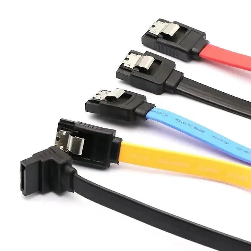 Cavo dati SATA SSD da 8 pin a 7 pin, lunghezza 0,4 m, con gomito per una facile gestione dei cavi, ideale per computer da gaming