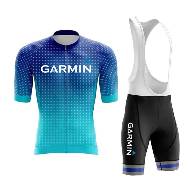 garmin cycling jersey summer men's bicycle clothing MTB short-sleeved jersey suit sports bicycle bicycle pants team suit