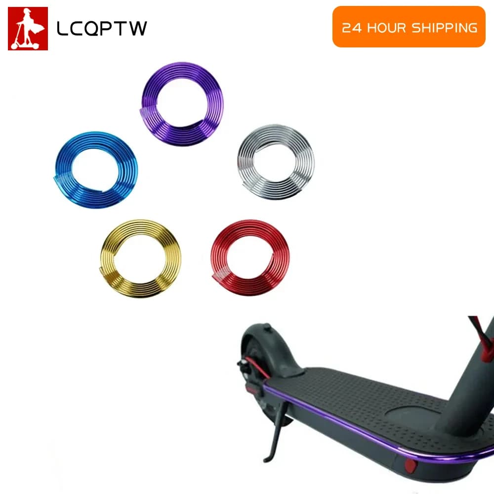 Strisce decorative protettive per paraurti Nastro adesivo per corpo scooter per Xiaomi Mijia M365 Pro Parte anticollisione per auto scooter elettrico