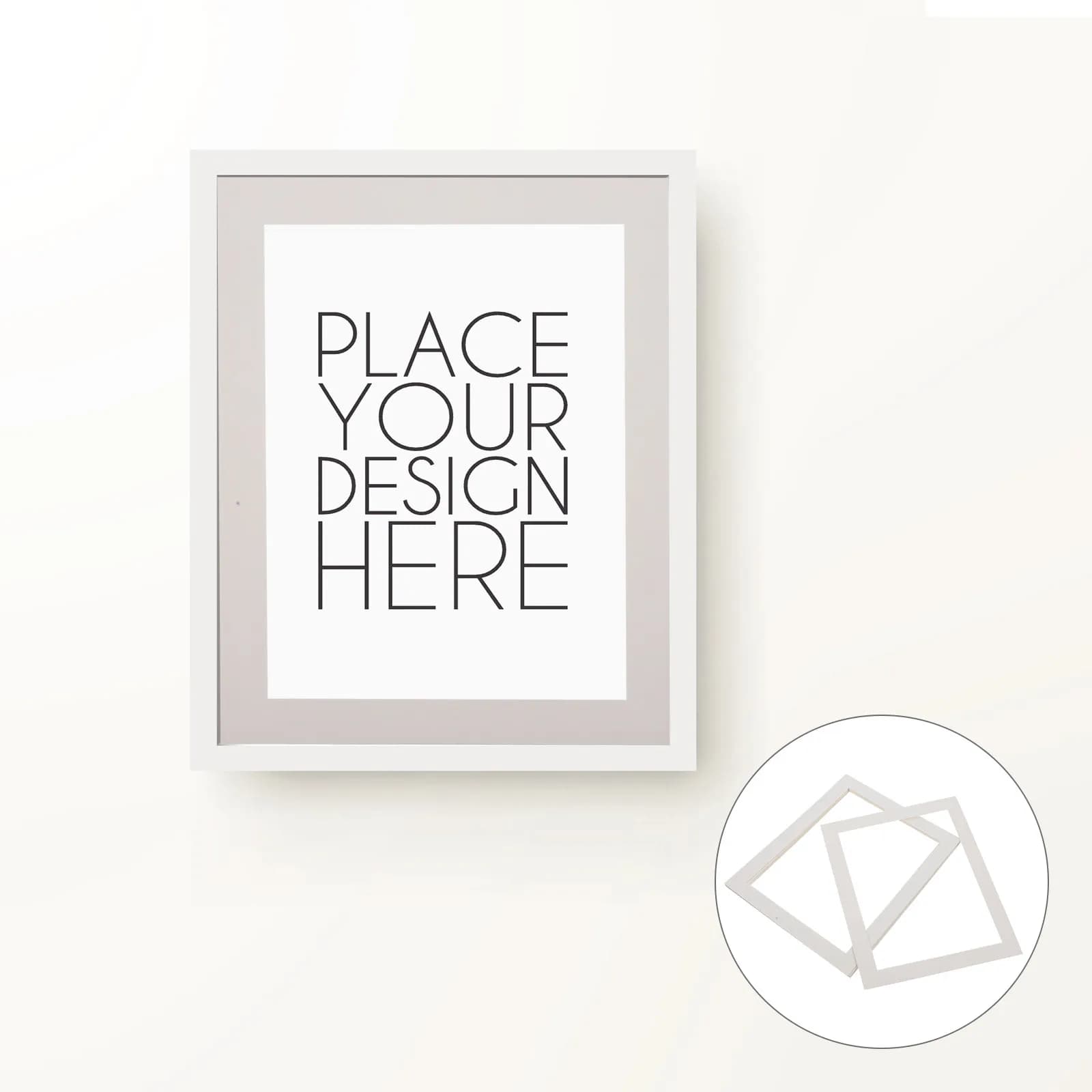 25pcs Photo Frame Accessories Cardboard Picture Frames Matting Backing Paper DIY Pre Cut Rectangle Mats Artwork Frame Craft