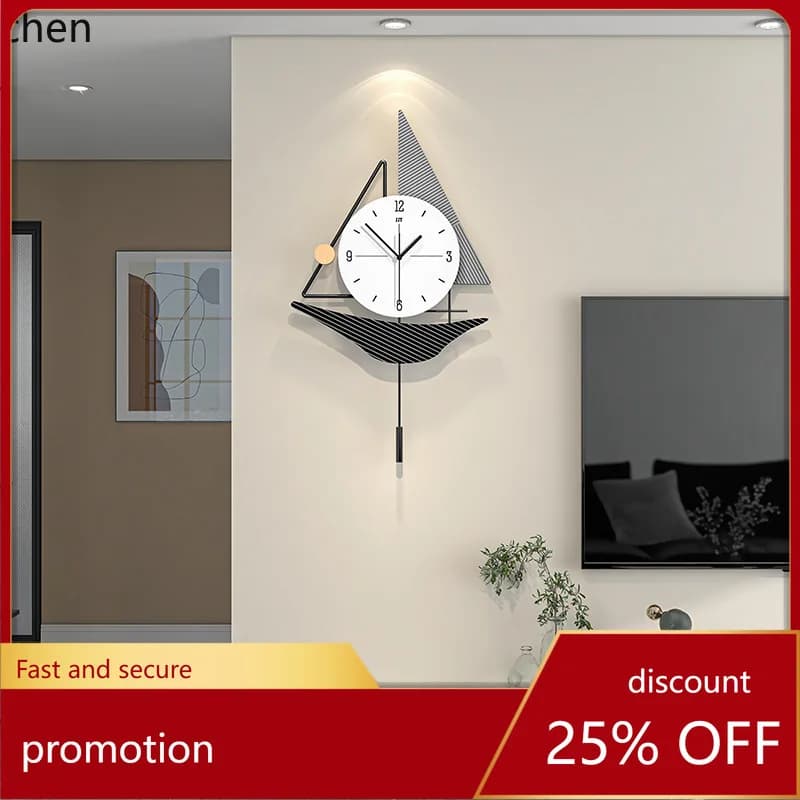 ZML Wall Clock Modern Minimalist Living Room Home Fashion Silent Creative Restaurant Decorative Clock