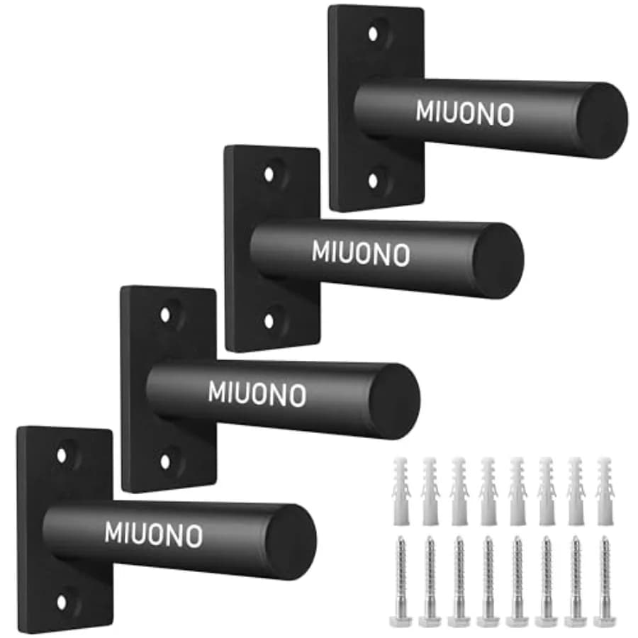 Wall Bearing, Weight Disc Support, Home Gym Organizer
