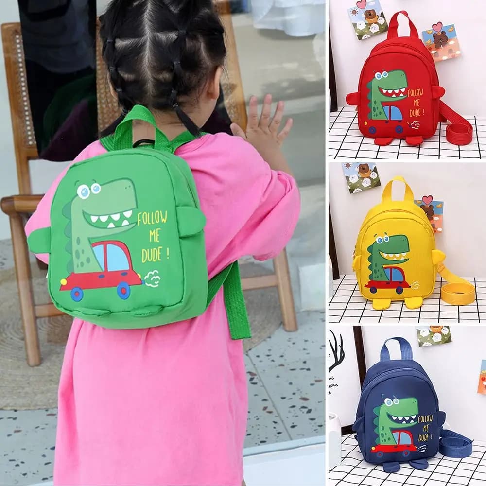 Simpatiche borse da scuola con imbracatura di sicurezza Zaino per asilo Zaino per bambini Zaini anti-smarrimento