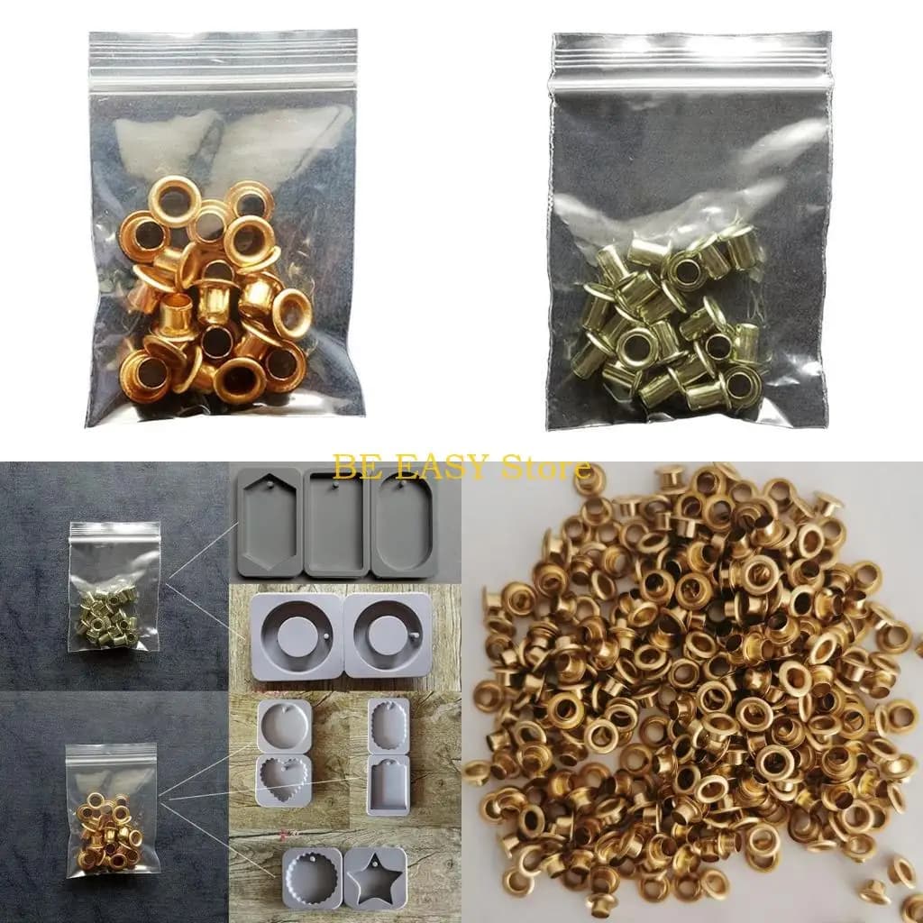 E28F 20 pezzi Set occhielli per occhielli Premium Compresse per candele decorative Accessori per utensili per principianti