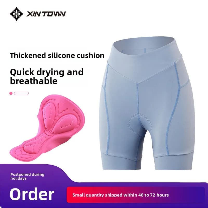 Women's XINTOWN Cycling Shorts at 3 Points, New Style, Full Color, Breathable Summer, Outdoor Cycling Clothing