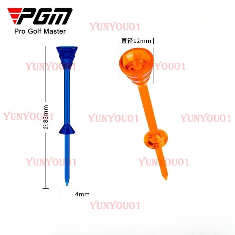 Picchetti limite per tee da golf PGM 83 mm originali 30 pezzi/scatola