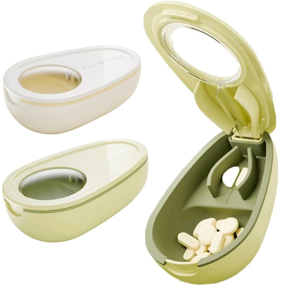 1 pcs cutter for Pro pills professional pills separator for small children with stainless steel blades cutter centering guide for vitamins for tablet