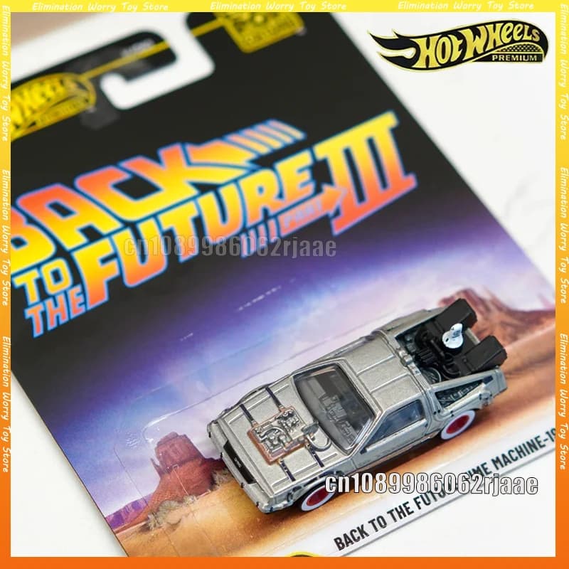 Hot Wheels Premium POP Culture HXD63 2026P Case Porsche GT3 MTV Ritorno al Futuro Modellino Die-cast Giocattoli Auto da Collezione