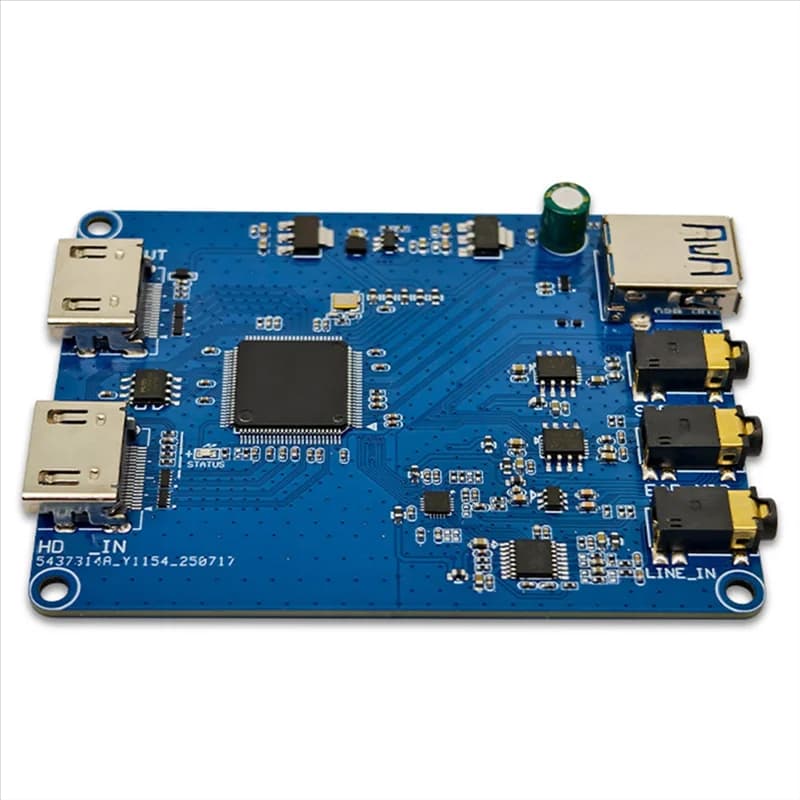 Modulo di acquisizione video HD ABSQ-MS2131 con interfaccia audio loopout 4K da 3,5 mm - Scheda di acquisizione USB 3.0 compatibile per streaming live