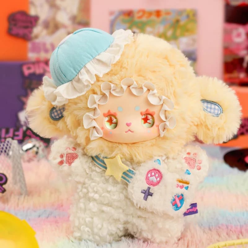 Adorabile Scatola Misteriosa della Serie Emma Punk, Peluche Kawaii, Figura Anime in Vinile, Borsa Sorpresa Regalo