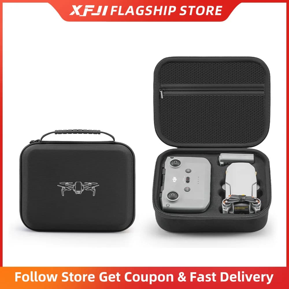 Borsa Portatile Protettiva per DJI Mini4K/Mini 2SE/Mini 2, Custodia Rigida in Nylon per Accessori Drone