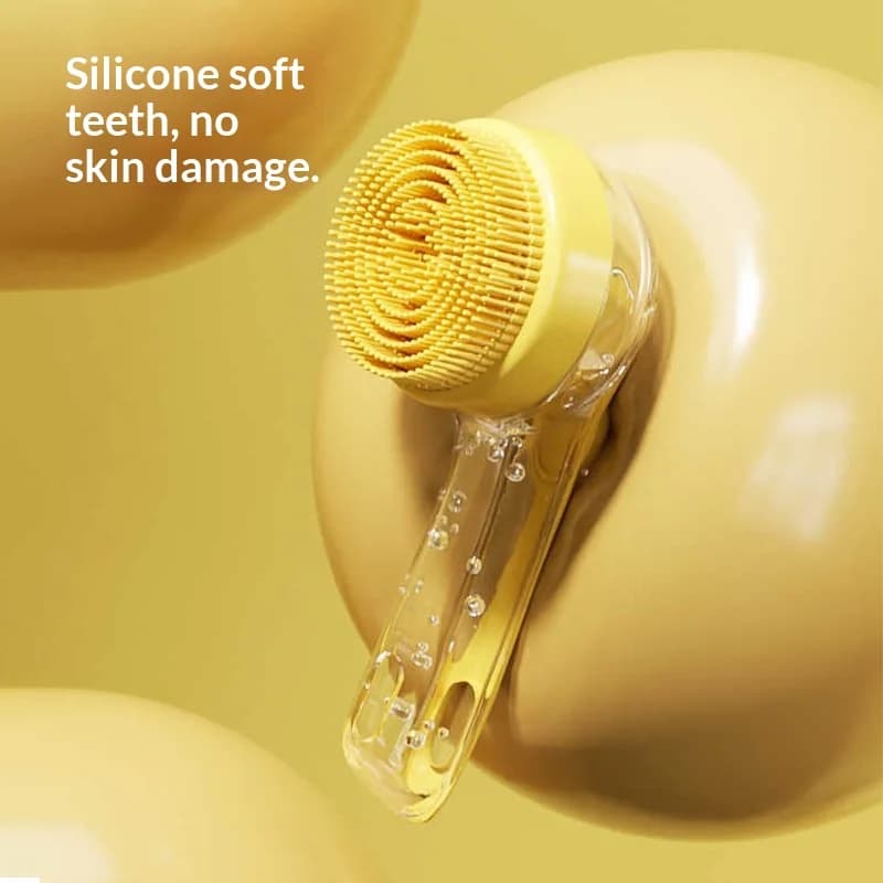 bath brush pressing liquid shampoo comb care cleaning brush Pet bath nozzle dog silicone bath massage rubbing