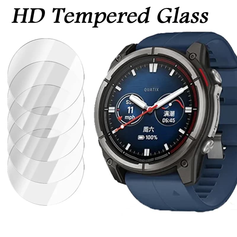 Pellicola Protettiva in Vetro Temperato HD per Garmin Fenix 8 7 Tactix 8 Quatix 8, Forerunner 970 965 570 165 Venu 4 Active 6