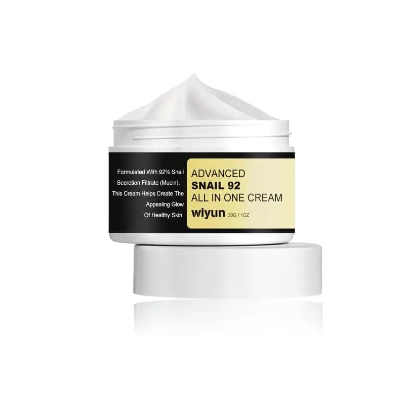 Crema Rassodante alla Bava di Lumaca Riparatrice per Viso, Attenua le Rughe Sottili, Nutre, Rassoda, Crema al Collagene per Viso, Illumina la Pelle