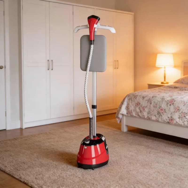 Ferro da Stiro Verticale a Vapore da 2000W, Stiratrice a Vapore per Vestiti, Stiratore a Vapore con Supporto per Casa e Hotel