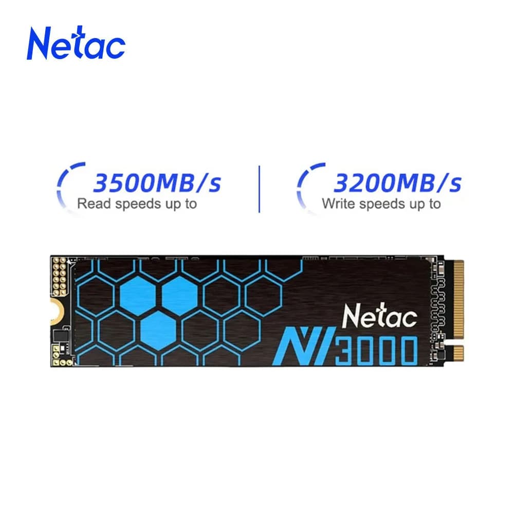 Netac SSD NVMe M2 500GB 250GB 2TB SSD 1TB M.2 NVME 2280 PCIE3.0 3500MB/s Disco rigido interno a stato solido per laptop desktop