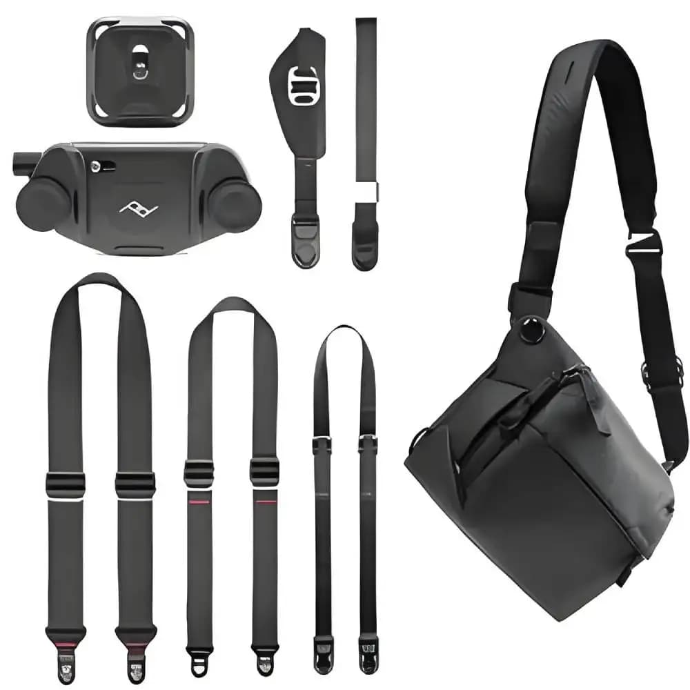 Cinturino da polso per fotocamera frizione, compatibile con qualsiasi corpo DSLR o SLR, piccolo, durevole, sgancio rapido, regolazione e connessione