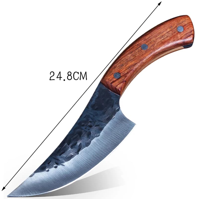 Japanese thickened upgraded high carbon steel forged boning knife handmade by Tang chef, household kitchen knife slice knife