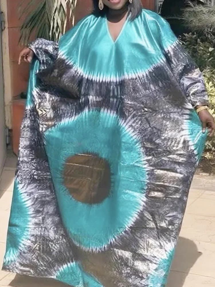 Printed party dress African style dress indispensable party for women