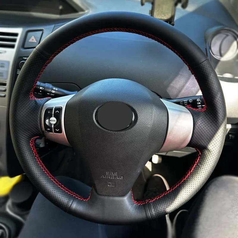 For Toyota RAV4 2006-2012 Yaris 2007-2011 Vios 2008-2013 Accessori auto di pelle traforata Interni Trim