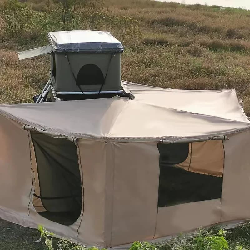 High Quality 270 Degree Waterproof Sunproof Car Side Awning Tent For SUV Truck Camping