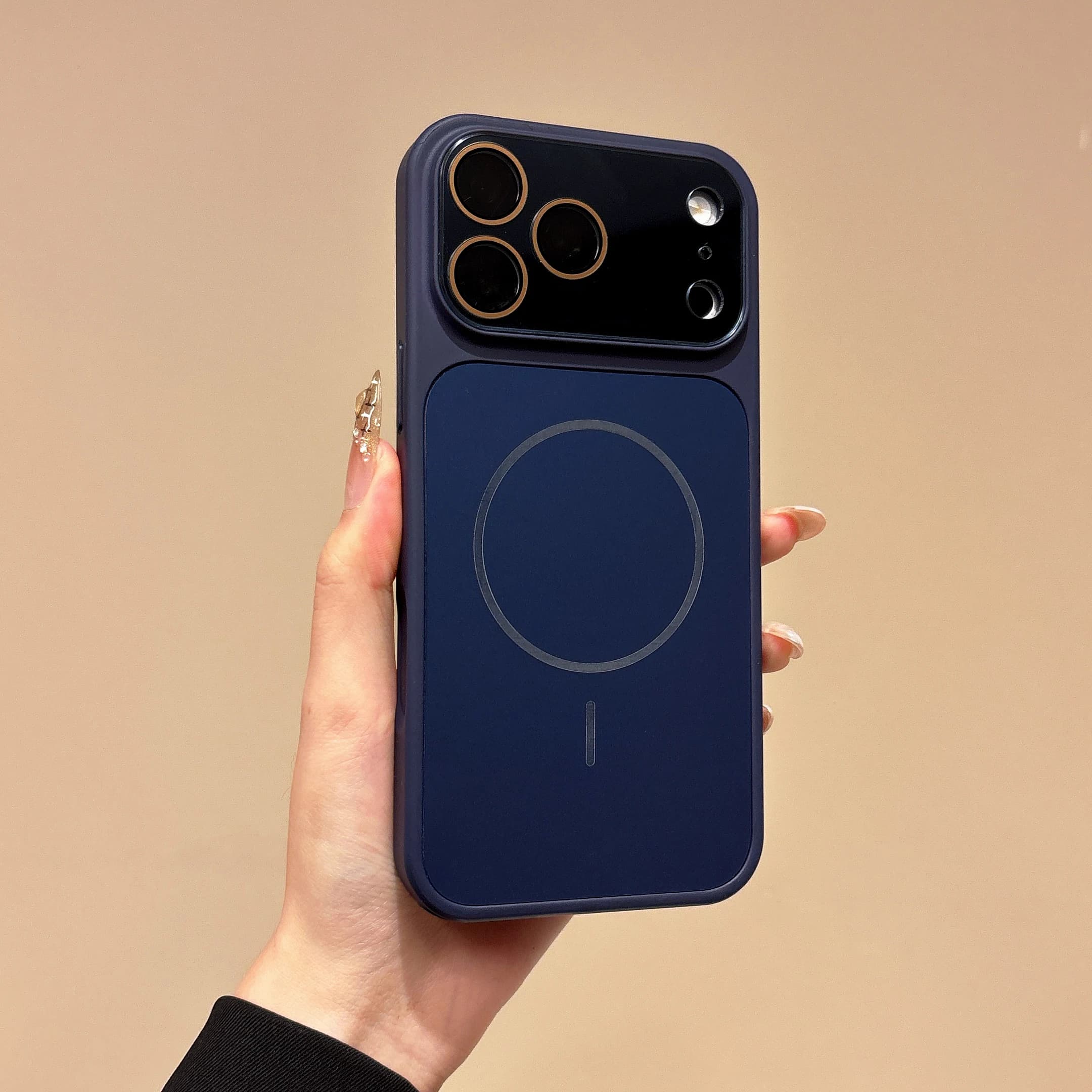 New Colorful Skin Sensation Magnetic Wireless Charging Phone Case for IPhone 14 15 16 17 Pro Max Camera Protect Matte Back Cover