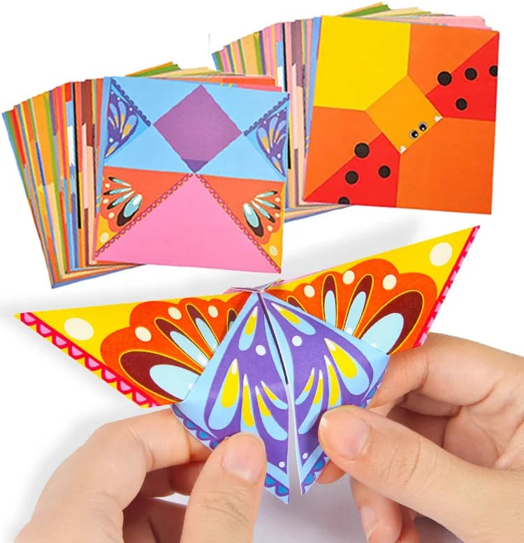 54sheets Origami Kit Animals/Lifestyle Styles 27Styles Handmade DIY Crafts Origami Suitable for Beginners Decor Paper TMZ