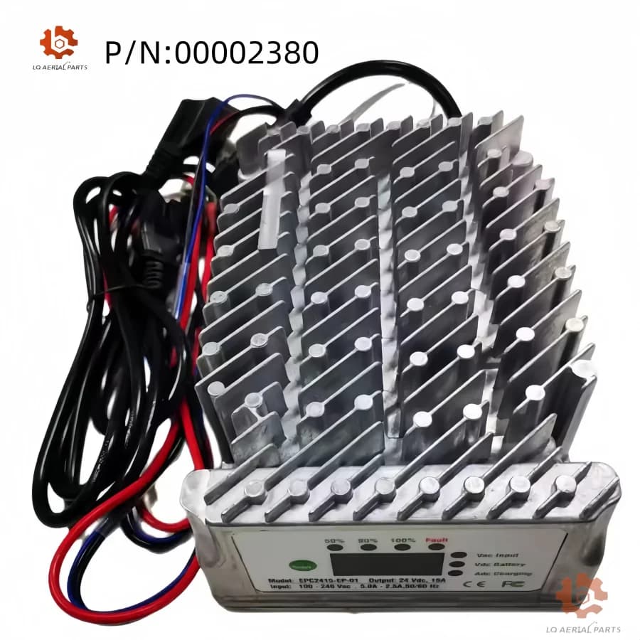 Caricatore UsewellParts 00002380 24v15A utilizzato per l'ascensore a forbice Dingli JCPT0607DCS