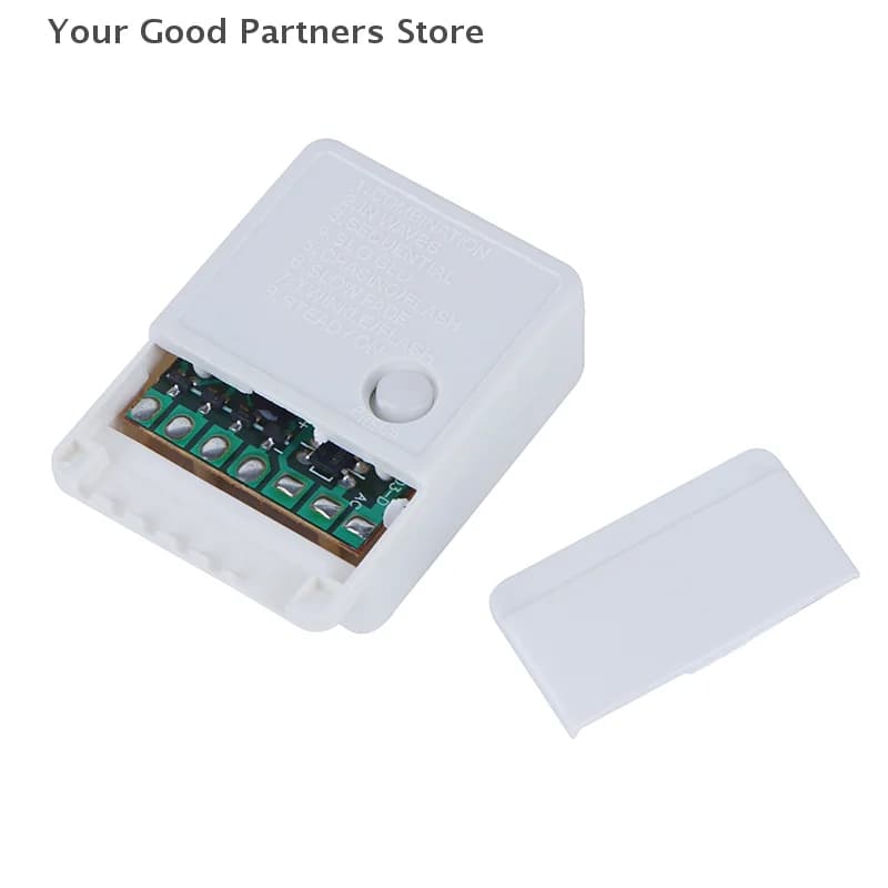 Stringa LED 8 modalità luci scintillanti EK-04 Dimmer striscia flessibile illuminazione a nastro replica interruttore manopola regolabile controller