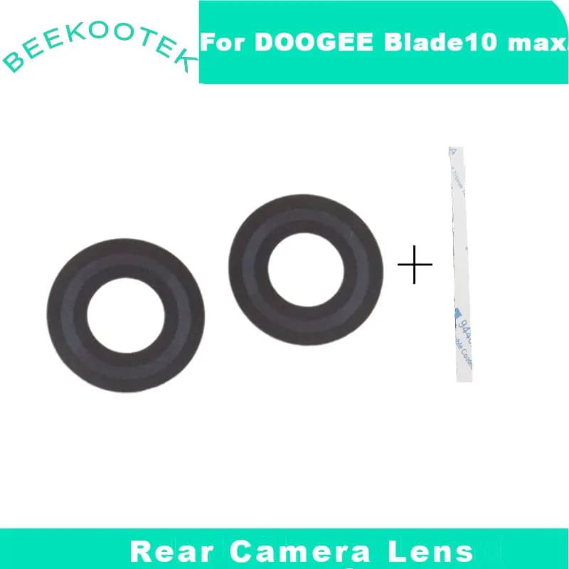 Nuovo Originale DOOGEE DOOGEE Blade10 Max Obiettivo Della Fotocamera Posteriore Obiettivo Della Fotocamera Posteriore Copertura In Vetro Per DOOGEE Blade 10 Max Smart Phone
