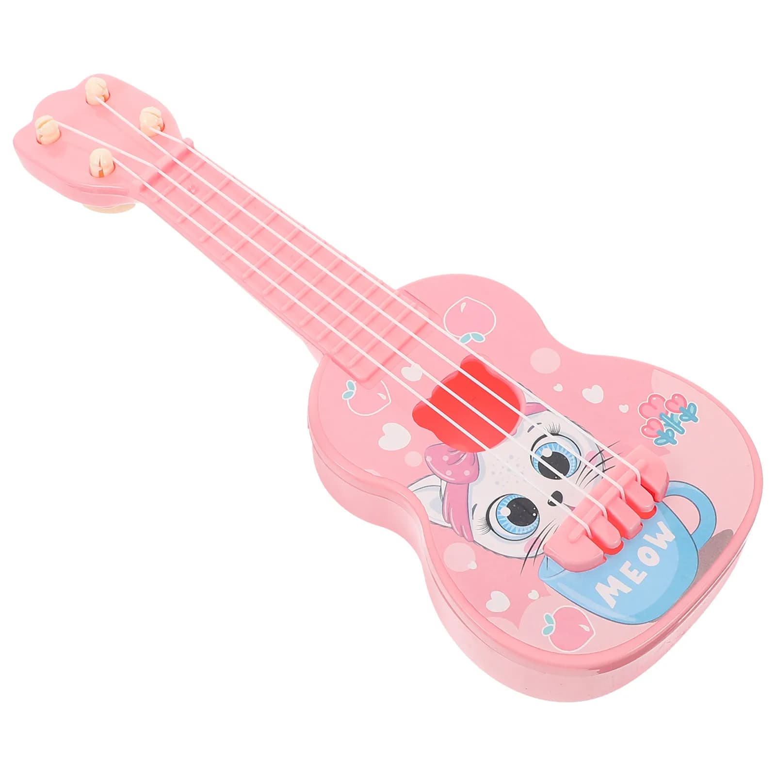 Giocattolo Educativo per Bambini, Ukulele per Bambini, Chitarra Giocattolo, Strumento Musicale per Bambini Piccoli