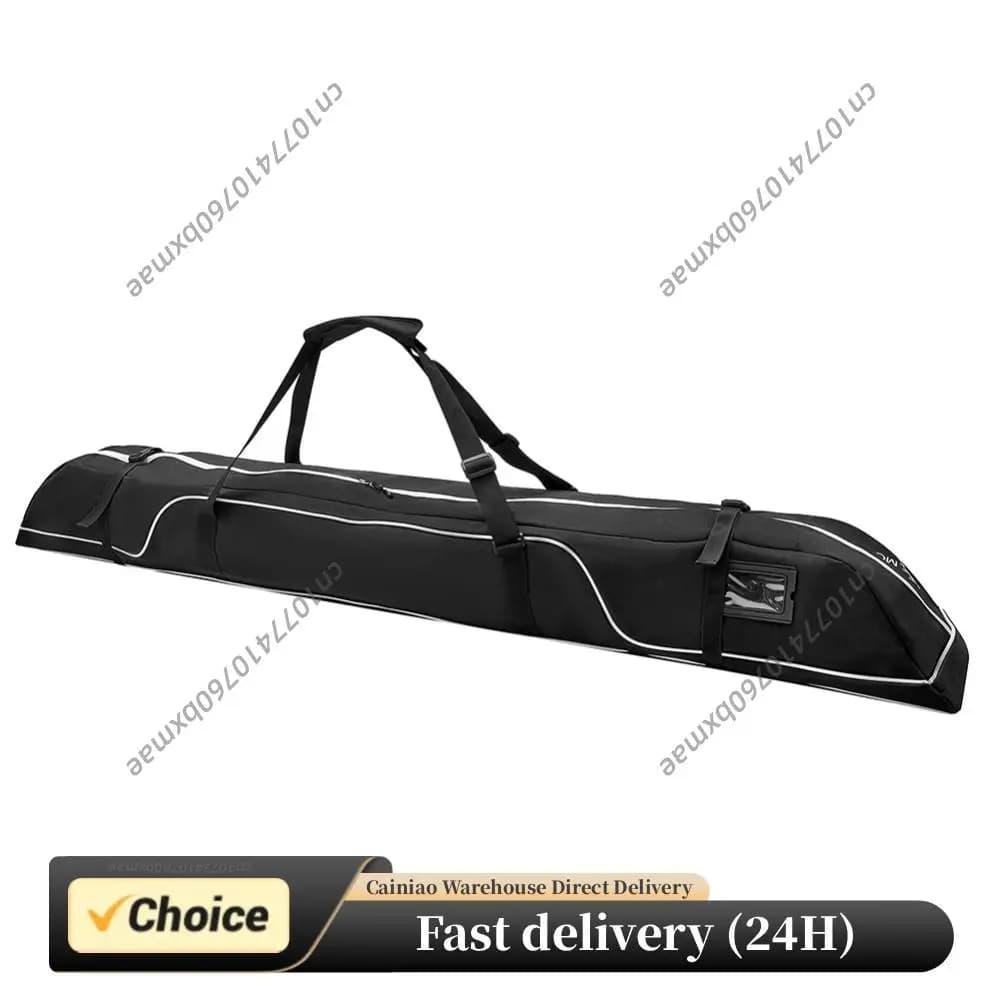 Borsa per Snowboard 172cm, Borsa da Viaggio Regolabile per Attrezzatura da Sci e Snowboard, Accessori con Maniglia per Occhiali e Guanti da Snowboard